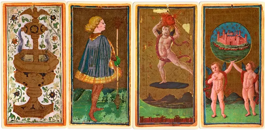 Таро Висконти — Сфорцы ~ 1450